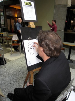 Ted Couling, Caricaturist