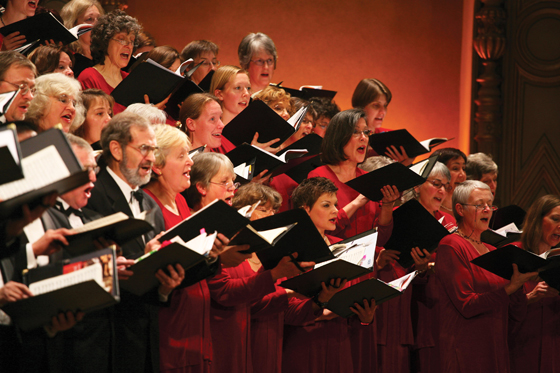 Vancouver Bach Choir close-up