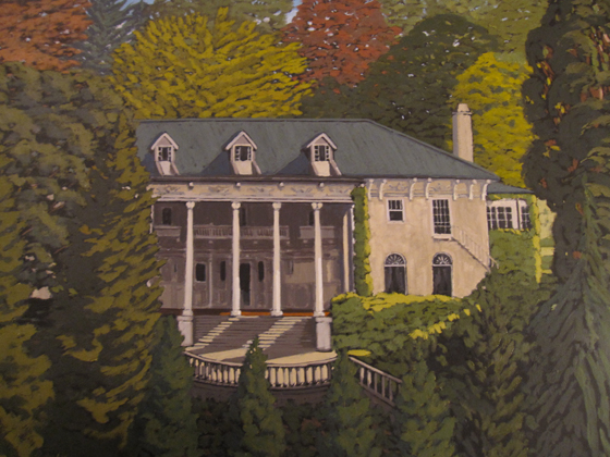 Hycroft House painting