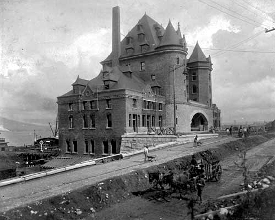 CP Station Vancouver 1884