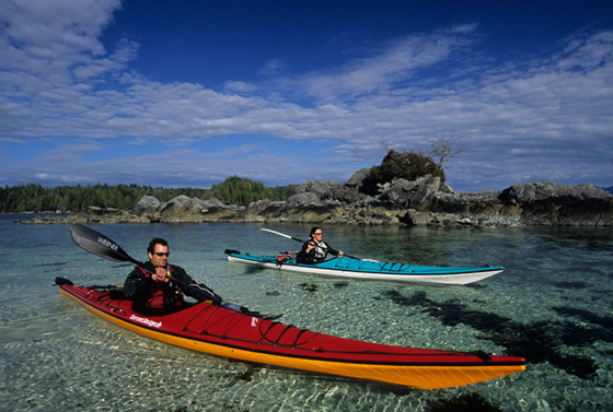 Pacific Rim kayaking