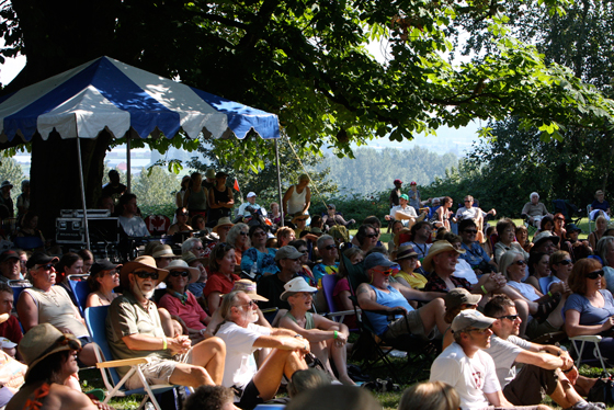 The crowd at Shady Grove