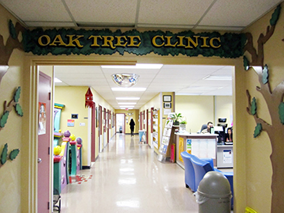 Oak Tree Clinic interior