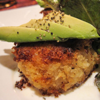 Eight and 1/2 crab cakes