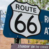 Route 66 sign, Winslow