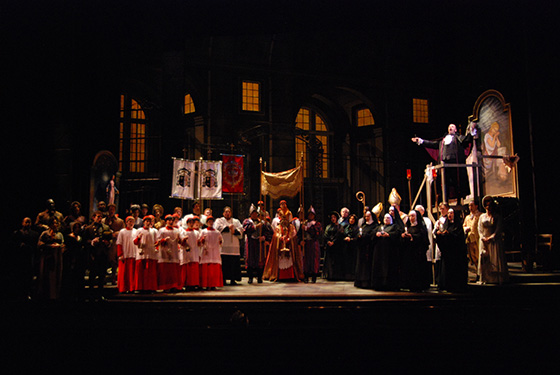 Tosca on stage