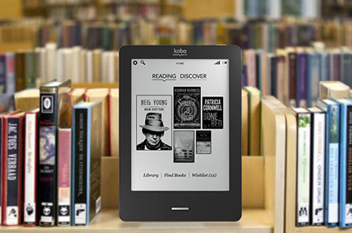 library with Kobo Touch