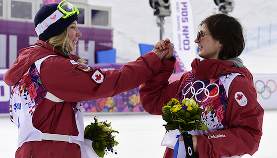 Dara Howell finishes with a gold medal, Kim Lamarre takes the bronze