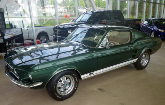 1967 Ford Mustang; photo courtesy of Coastal Ford
