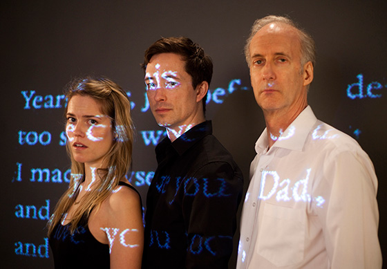 Kaitlin Williams, Brahm Taylor,-Peter Anderson in Mother Tongue