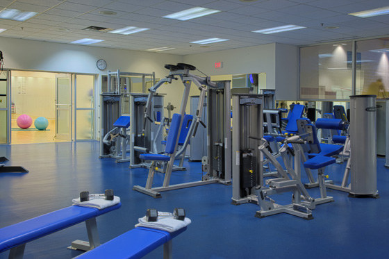 Athletic Club Weight Room