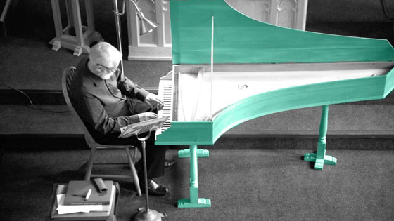 Harpsichordist Colin Tilney