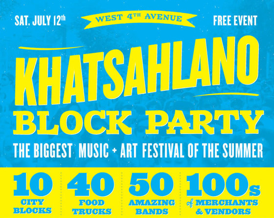 West 4th Avenue Khatsahlano Block Party