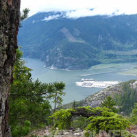 View from Sea to Sky Gondola, Squamish