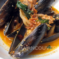 West Oak Restaurant Vancouver Island mussels