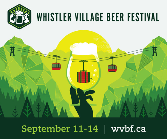 2014 Whistler Village Beer Festival poster