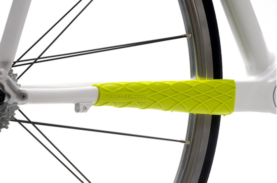 TwoWheelCool Wrapper Chainstay Neon