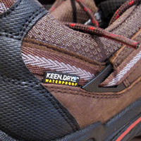 KEEN Durand hiking shoe detail