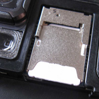 Micro SIM card inside slot/Galaxy S5