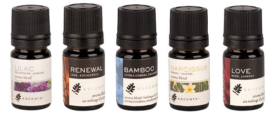 Escents Aroma oil blends