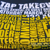 2015 HSB Tap Takeover t-shirts