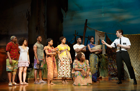 Book of Mormon Company; photo by Joan Marcus