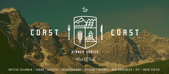 Coast to Coast Dinner Series banner