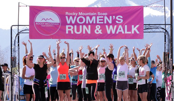 Rocky Mountain Soap Company Women's Run and Walk, Vancouver