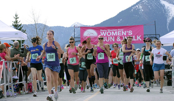 Rocky Mountain Soap Company Women's Run and Walk, Vancouver