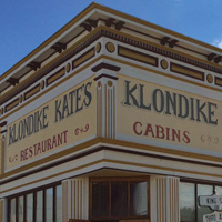 Dawson City Klondike Kate's cabins