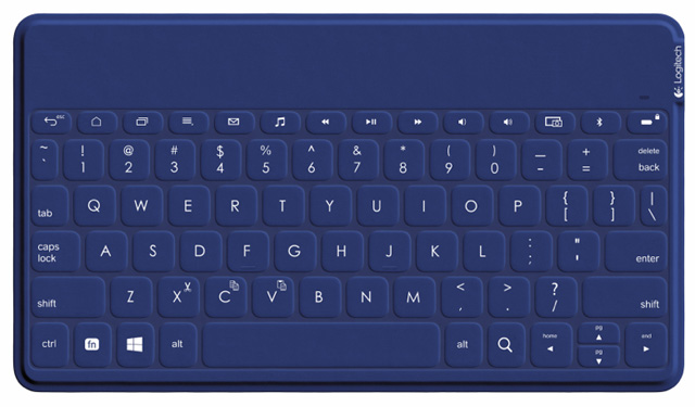 Logitech Keys to Go in blue