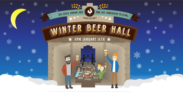 Winter Beer Hall poster