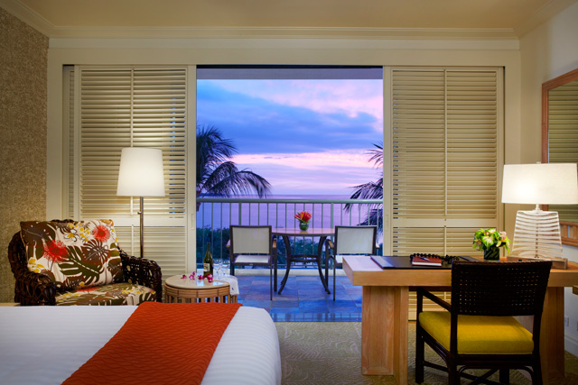 Hapuna guest room with view