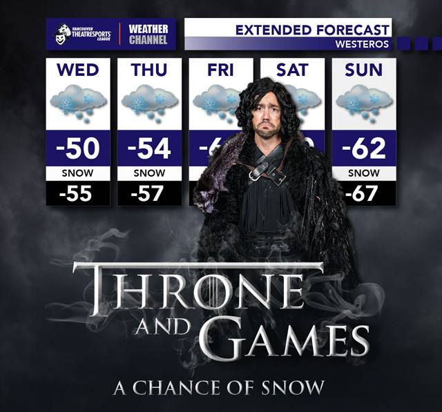 Throne and Games – A Chance of Snow