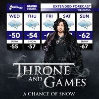 Throne and Games – A Chance of Snow