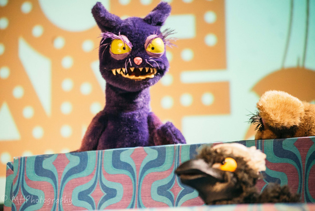 Cheshire Cat puppet
