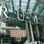 Trump Tower Vancouver Opens to a Day of Peaceful Protest