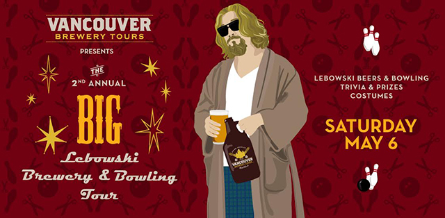 Second Annual Big Lebowski Brewery and Bowling Tour