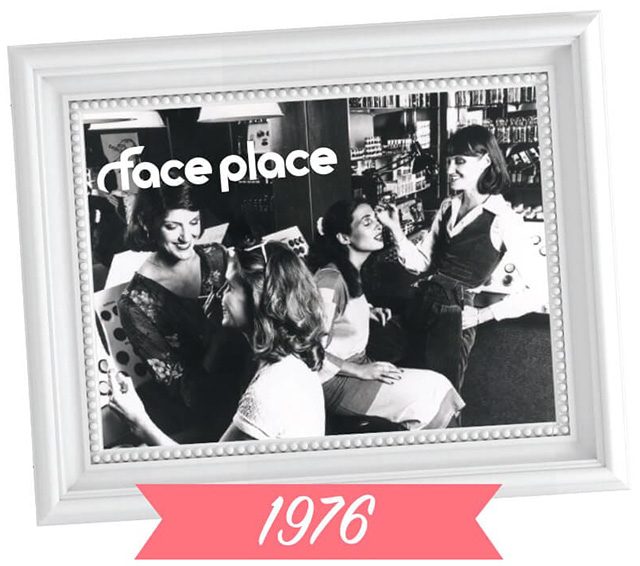 Face Place before Benefit, 1976