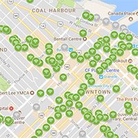 Vancouver Wifi map