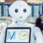 Munich Airport + Lufthansa Test Humanoid Robot Inside Terminal 2
