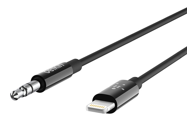 Belkin 3.5mm audio cable with Lightning connector