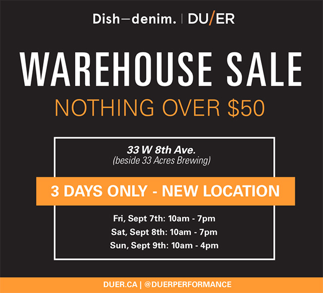 Dish and DUER Warehouse Sale
