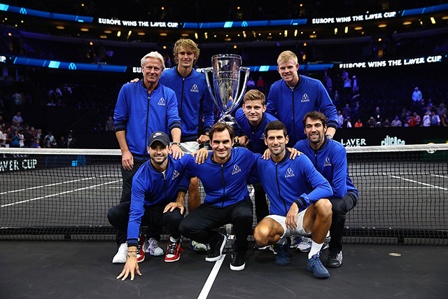 Team Europe win the Laver Cup