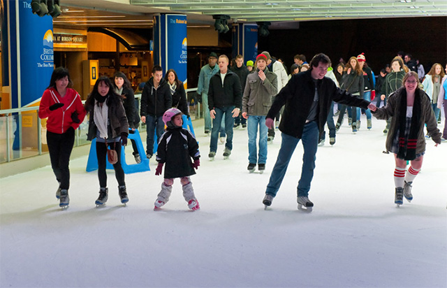 Robson Square ice rink