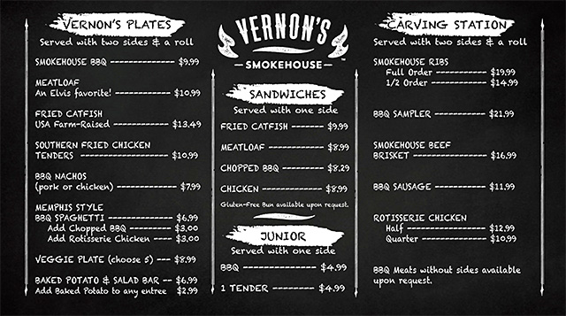 Vernon’s Smokehouse At Graceland