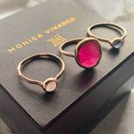 Holiday Gift Idea for Her: Monica Vinader Siren Stacking Rings