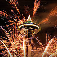 NYE Seattle fireworks