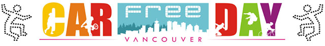 Car Free Day Vancouver banner