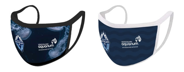 Vancouver Aquarium and Vancouver Whitecaps FC Partner to Sell Face Masks